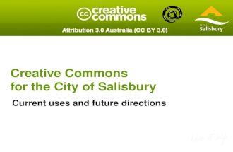 Creative Commons for City of Salisbury