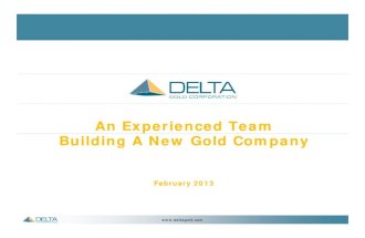 Delta Gold Corporation