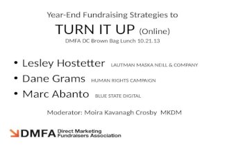 Amp Up Year-End Email Fundraising