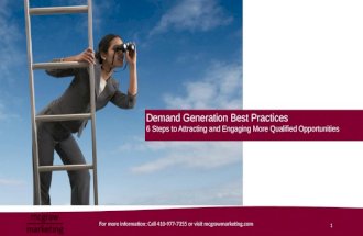 Demand Generation Best Practices
