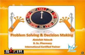 Problem solving & Decision making