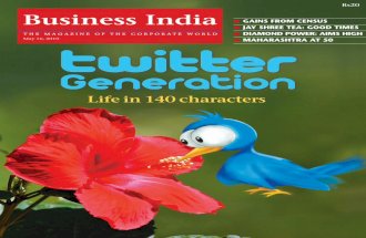 Business India May 2010 - Twitter Cover Story