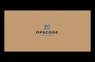 ChefConf 2013 Keynote Session – Opscode – Adam Jacob