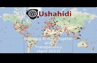 Anti-Corruption Mapping (April 2013, part 1)