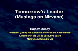 Tomorrow’s Leader (Musings on Nirvana)