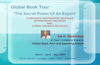 Global Book Tour Packages