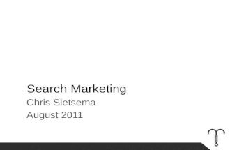 Search Engine Marketing Tutorial