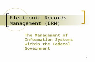 Management Of Information Systems, Part I