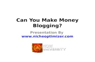 Can You Make Money Blogging?  A Simple Walk-Through
