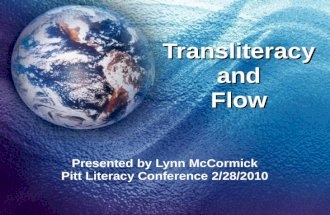 Transliteracy And Flow