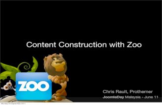 Chris Rault - Content construction with ZOO