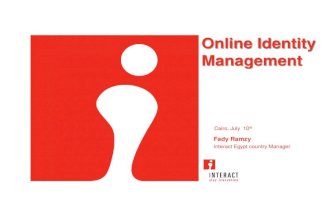 Online identity management