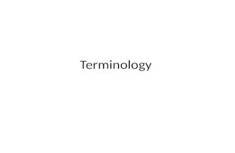 Terminology resubmission