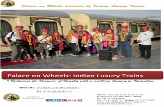 Palace on Wheels - Romancing in Rajasthan