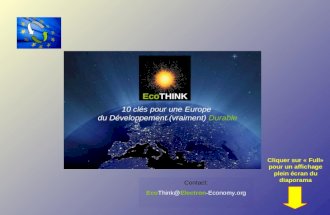 Eco Think_French language
