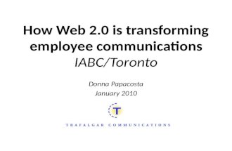 Web 2.0 and employee communications: Overview