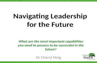 Navigating Leadership for the Future