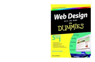 Web design all in one dummies 3