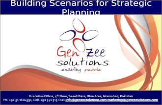 Scenario Planning Linking Scenarios to Strategy