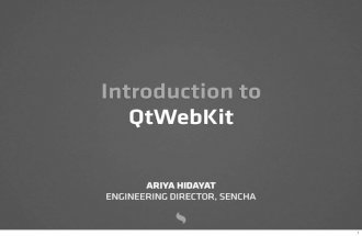Introduction to QtWebKit