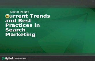 Current Trends and Best Practices in Search Marketing