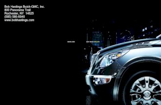2010 Buick Enclave Brochure - Bob Hastings Buick-GMC