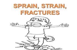 Strain sprain fracture