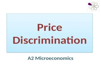 Price Discrimination in Markets