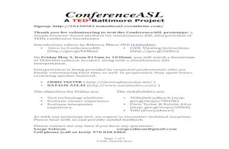 ConferenceASL Instructions