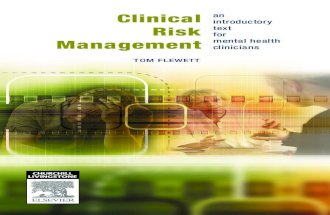 Clinical Risk Management by Flewett