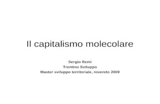 Capitalismo Molecolare