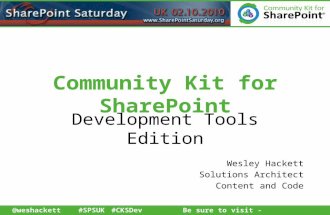 Spsuk   Community Kit For Share Point