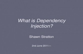 What is Dependency Injection