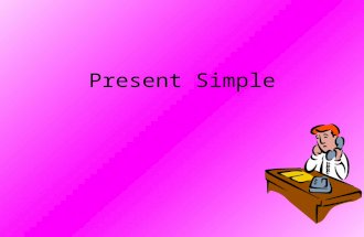 Present simple tense3