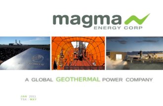 Magma presentation-jan 2011