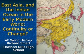 Asia In The Early Modern World