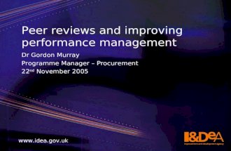 051021 Peer Reviews And Improving Perfromance Management   Amp Confernce 22nd Nov