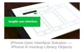 iPhone 6 Mockup Library Objects
