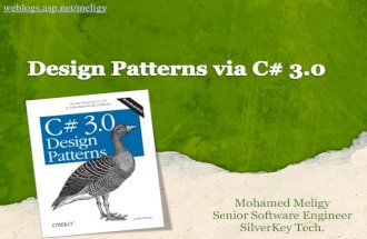 Design Patterns Via C# 3.0