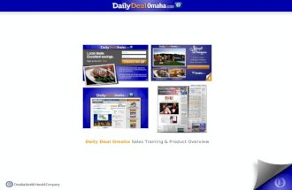 +Daily deal omaha sales training & product overview+
