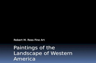 Paintings of the Landscape of Western America