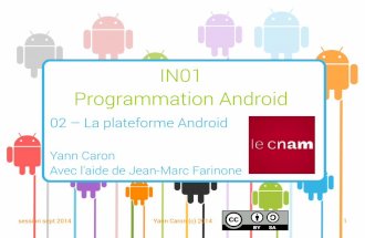 In01 - Programmation Android - 02 - android