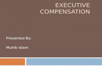 Executive compensation