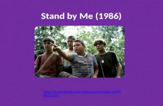 Stand by me (1986) blog task 5