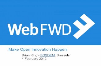 Mozilla WebFWD Overview