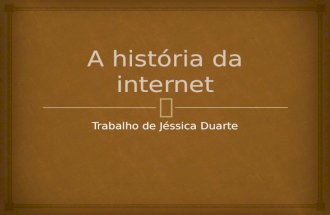 A história da internet