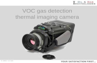 VOC gas detection IR camera
