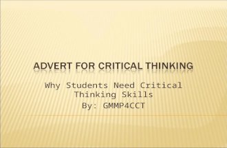 Advert for critical thinking safe cross code starring michael