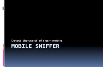 Mobile sniffer