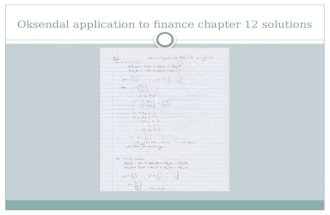 Oksendal application to finance chapter 12 solutions